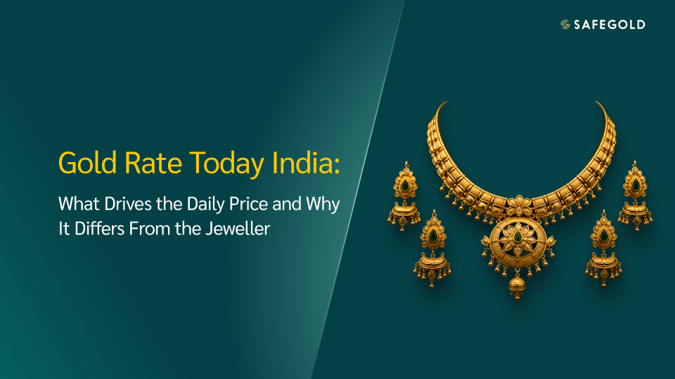 Gold Rate Today in India: What Drives the Daily Price and Why It Differs From the Jeweller